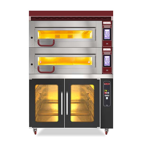 Pizzaugn Med Jäsningsskåp MD 800-2TP